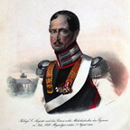 Friedrich Wilhelm III. von Preußen als Chef der Garde du Corps 1816