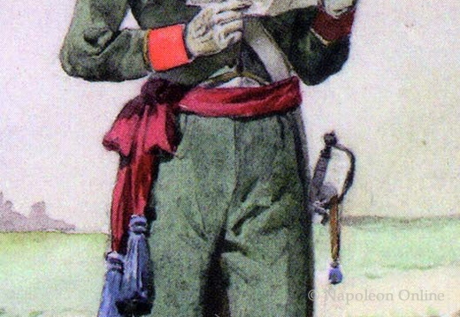 Generalstab - Ordonnanzoffizier um 1806