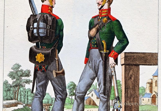 Infanterie - Garde-Jäger-Bataillon, Jäger 1815