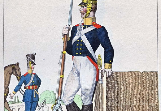 Infanterie - 2. Schlesisches Infanterie-Regiment, Musketier 1815