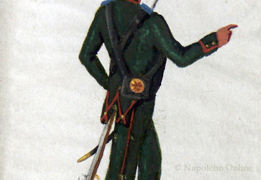 Russland - Infanterie am 5.1.1814