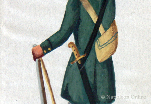 Anhalt - Freiwilliger Jäger am 14.5.1814