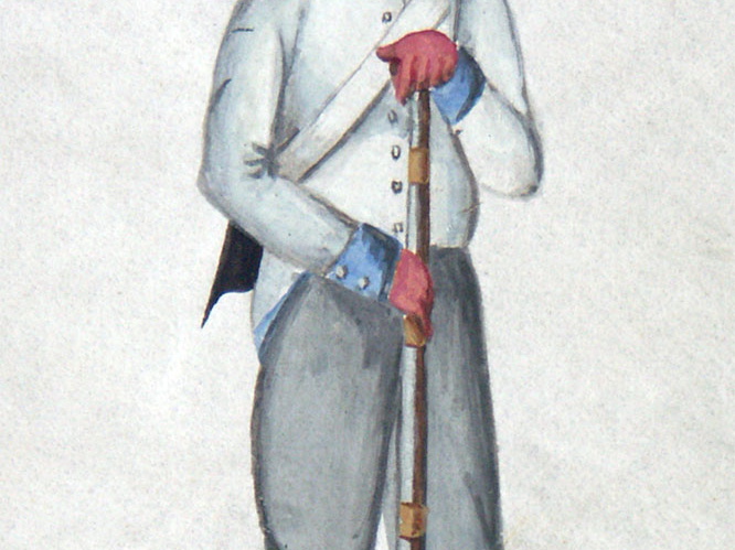 Schweden - Jäger der Leib-Garde am 10.5.1814