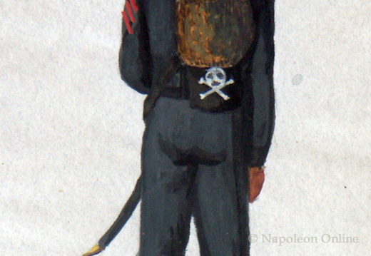 Braunschweig - Infanterist vom 1. Linien-Bataillon am 28.4.1814