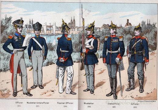 Preussen: 27. Infanterie-Regiment 1815-1895