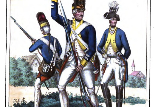 Preussen: Infanterie-Regiment von Courbière - Grenadier-Bataillon 1797