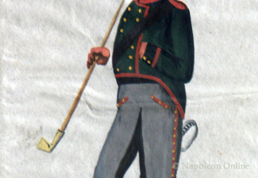 Mecklenburg-Schwerin - Freiwilliger Jäger zu Pferd am 10.6.1814