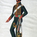 Frankreich - Gardejäger zu Pferd der jungen Garde am 8.6.1814
