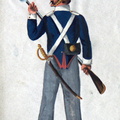 Preußen - Infanterie, Musketier vom 1. Pommerschen Infanterie-Regiment am 20.3.1815