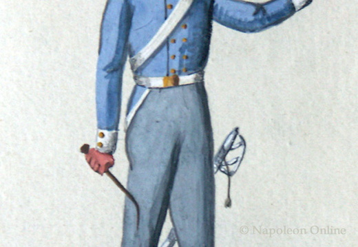 Russland - Gendarmerie der Linie, Gendarm am 29.11.1818