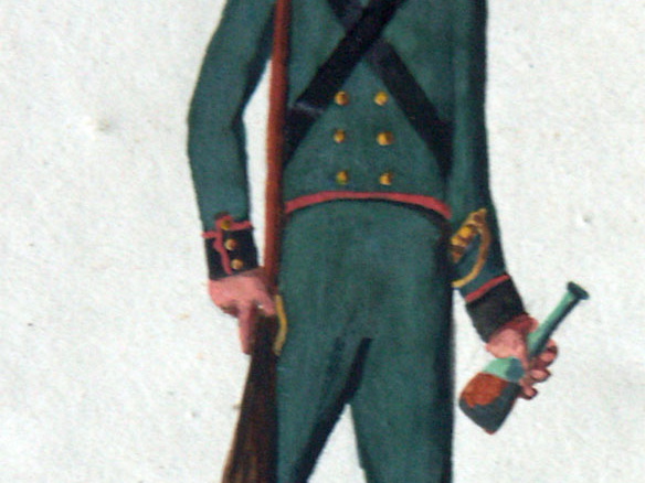 Russland - Infanterie, Soldat am 8.12.1818