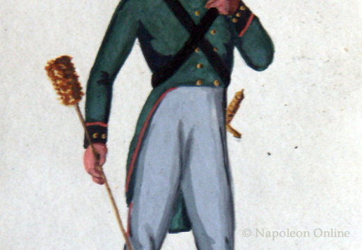 Preußen - Artillerie zu Fuß, Kanonier am 9.4.1819