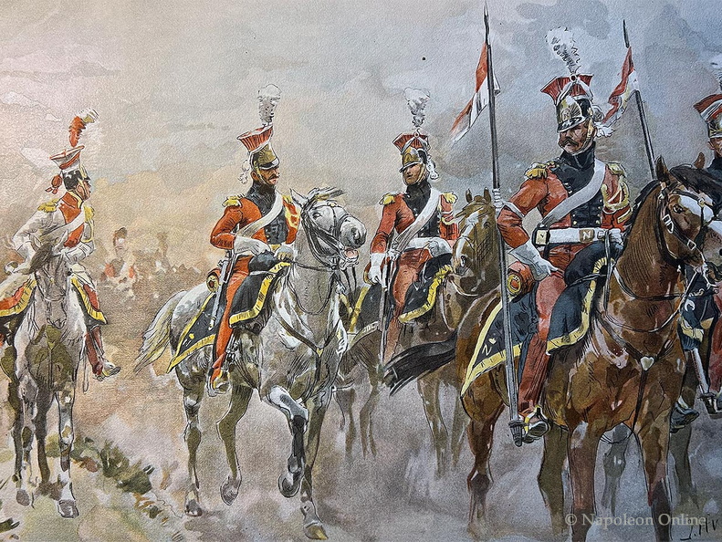 Holländische Chevau-Légers Lanciers der französischen Kaisergarde 1810-1813