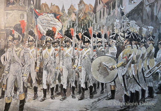 Linieninfanterie des Königreich Holland 1807