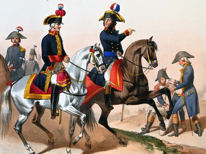 Generalstab und Ärzte 1796