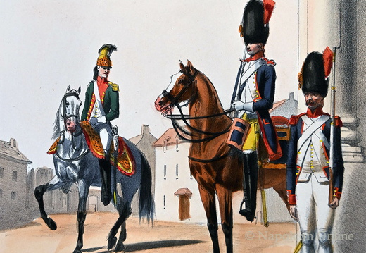 Garde des Direktoriums und Freiwillige Dragoner 1795