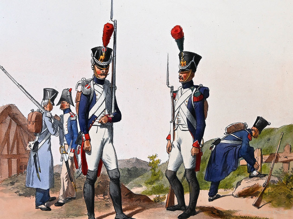 Kaisergarde 1806 - Füsilier-Regimenter