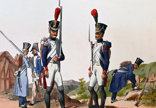 Kaisergarde 1806 - Füsilier-Regimenter