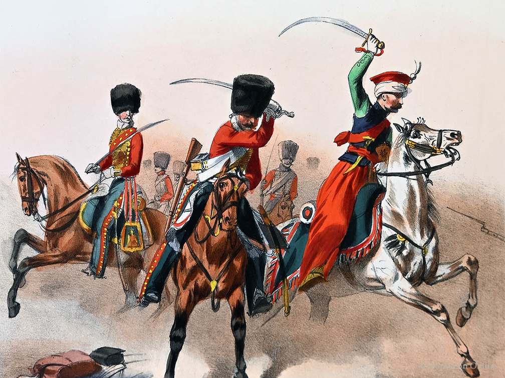 Kaisergarde 1804 - Jäger zu Pferd und Mamelucken