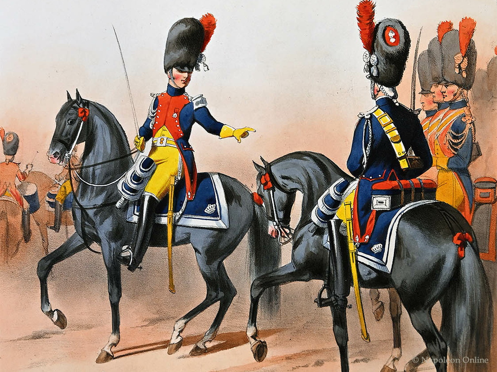 Kaisergarde 1804 - Gendarmerie d'élite zu Pferd