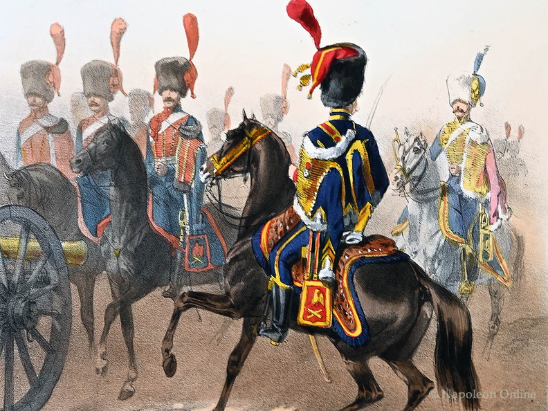 Kaisergarde 1804 - Artillerie zu Pferd