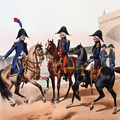 Generalstab, Militärverwaltung und Geniekorps 1804