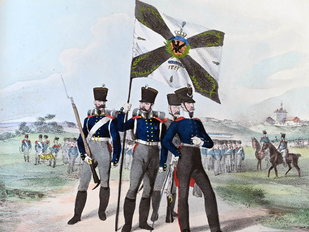 Colbergsches Infanterie-Regiment - 1. Bataillon 1809