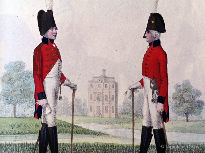 Regiment Gensd'armes - Gala- und Interimsuniform 1806