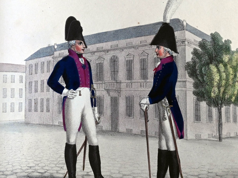 Regiment Nr. 18 Königs-Regiment - Interimsuniform 1806