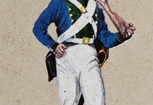 Infanterie - 11. Linieninfanterie-Regiment Kinkel, Schütze 1807