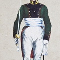 Infanterie - 1. Leichtes Infanterie-Bataillon Gedoni, Hauptmann der Karabinierkompanie 1811