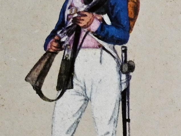 Infanterie - 7. Linieninfanterie-Regiment Fürst Löwenstein-Wertheim, Stutzenschütze 1811