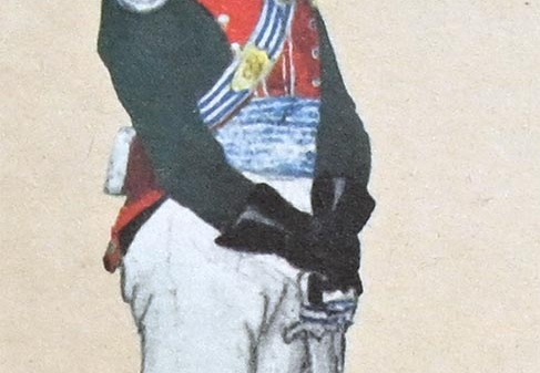 Kavallerie - 2. Chevaulegers-Regiment Kurfürst, Lieutenant 1804