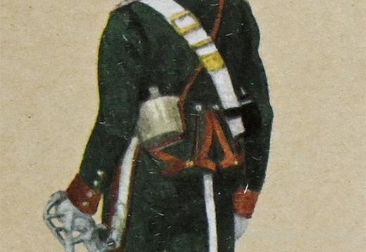 Kavallerie - National Chevaulegers-Regiment, Plänkler 1813