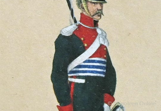 Kavallerie - Ulanen-Regiment, Ulan 1814