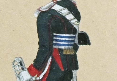 Kavallerie - Ulanen-Regiment, Unteroffizier 1814