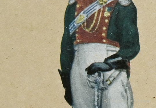 Kavallerie - Chevaulegers, Oberst 1814