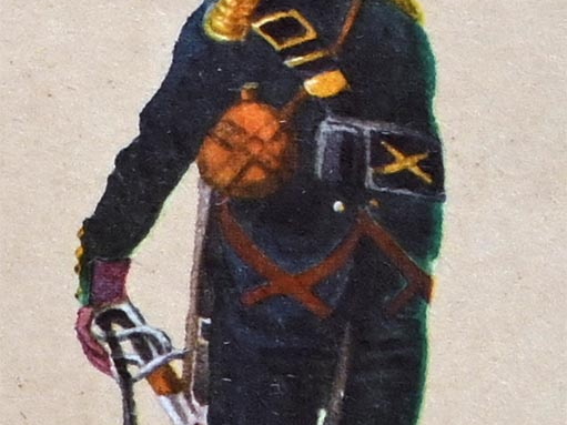 Artillerie - Unteroffizier der Reitenden Kompanie 1801