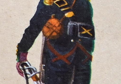 Artillerie - Unteroffizier der Reitenden Kompanie 1801
