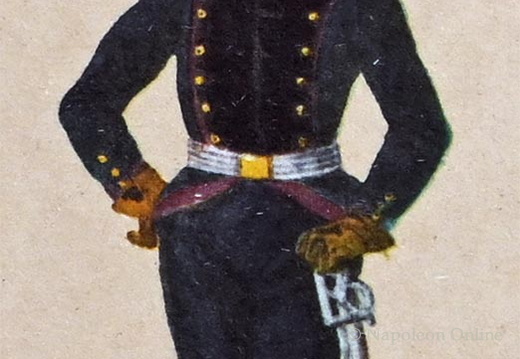 Artillerie - Offizier der Reitenden Kompanie 1801