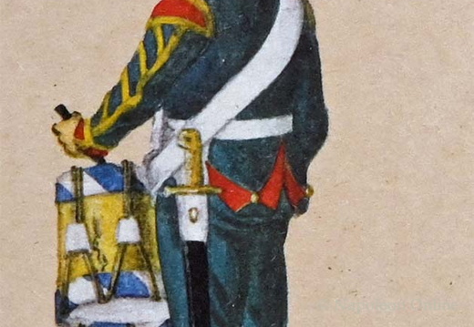 Artillerie - Trommler der Fußartillerie 1805