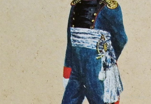 Artillerie - Major der Fußartillerie 1807