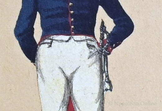 Militäradministration - Employé und Aktuar der Armee 1807