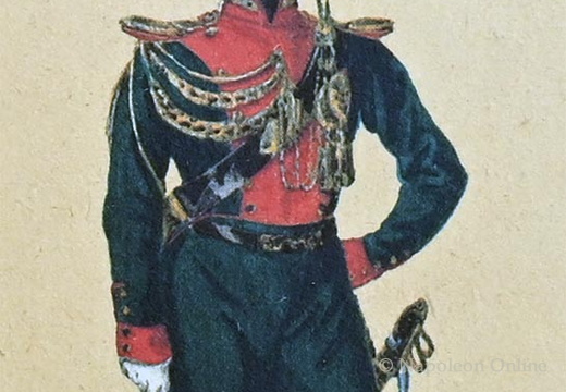 Gendarmerie - Lieutenant 1813