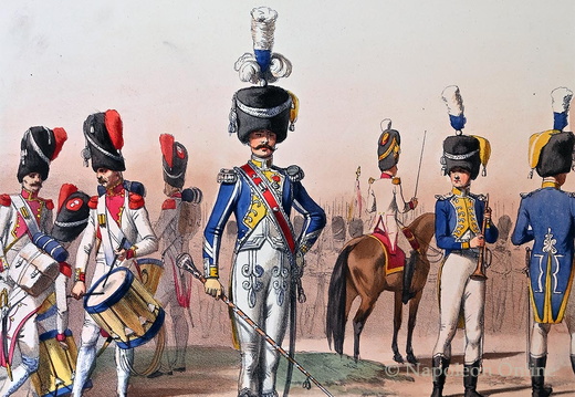 Kaisergarde 1810 - Grenadiere zu Fuß, 3. Regiment