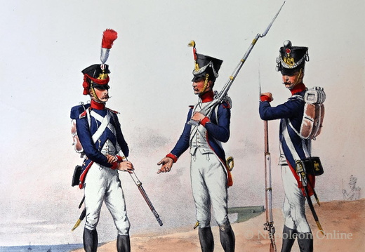Kaisergarde 1809-1810 - Tirailleur- und Nationalgarde-Regimenter