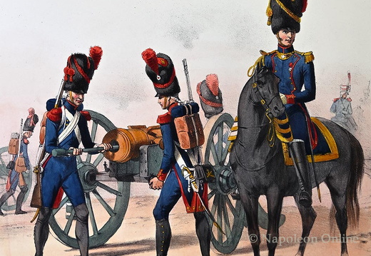 Kaisergarde 1808 - Artillerie zu Fuß