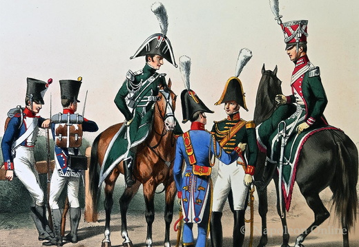 Nationalgarde und Ehrengarden 1812