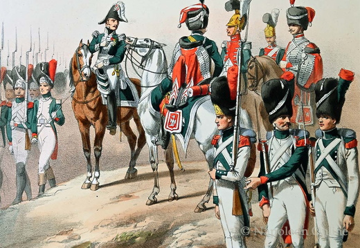 Königreich Italien 1810 - Königliche Garde