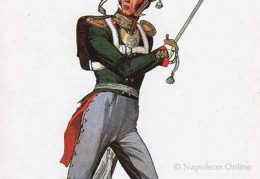 Linieninfanterie - Leibgarde-Regiment Ismailov, Kompanieoffizier
